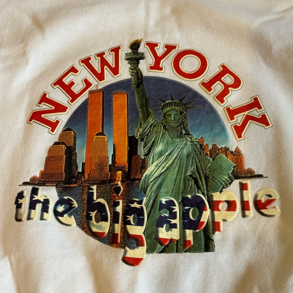 Vintage New York City Lady Liberty Crewneck sweatshirt large - Picture 3 of 4
